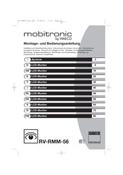 Waeco Mobitronic RV-RMM-56 Montage- Und Bedienungsanleitung