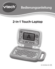 VTech 2-in-1 Touch-Laptop Bedienungsanleitung
