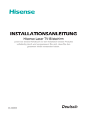Hisense 100L5F-B12 Installationsanleitung