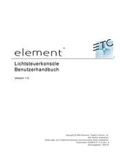 ETC Element Benutzerhandbuch
