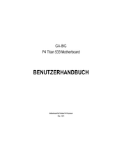 Gigabyte GA-8IG Benutzerhandbuch