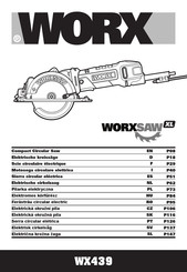 Worx SAWXL WX439 Originalbetriebsanleitung