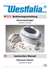 Westfalia 81 60 69 Bedienungsanleitung
