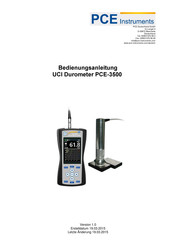 PCE Instruments 3500-10 Bedienungsanleitung