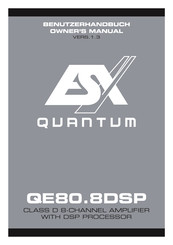 ESX QUANTUM QE80.8DSP Benutzerhandbuch