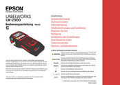 Epson LabelWorks LW-Z900 Bedienungsanleitung