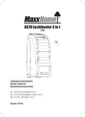 MaxxHome AC70 Bedienungsanleitung