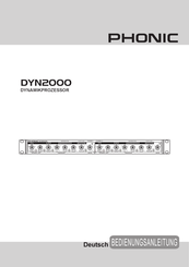 Phonic DYN2000 Bedienungsanleitung