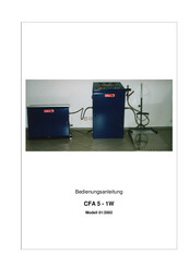 Müller CFA 5 - 1W - model 01/2002 Bedienungsanleitung