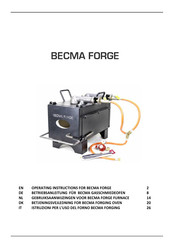 BECMA FORGE GFR ProFarrier Betriebsanleitung