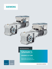 Siemens SINAMICS G110M Betriebsanleitung