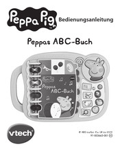 VTech Peppa Pig Peppas Maltafel Bedienungsanleitung