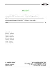 Bitzer ST-610-3 Handbuch