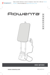 ROWENTA IXEO QR10 Serie Handbuch