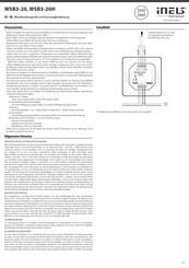 inels WSB3-20 Bedienungsanleitung