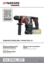 Parkside Performance PKHAP 20-Li A1 Originalbetriebsanleitung