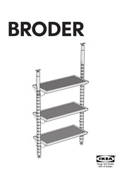 Ikea BRODER AA-268419-1 Bedienungsanleitung