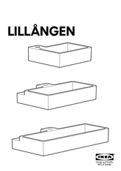 IKEA LILLÅNGEN AA-326849-3 Bedienungsanleitung