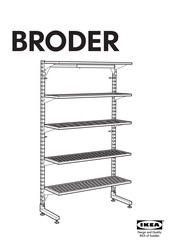 Ikea BRODER AA-274188-1 Bedienungsanleitung