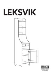 IKEA LEKSVIK L00108661 Montageanleitung