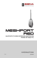 Sena MeshPort Red Kurzanleitung