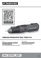 Parkside PAGG 4 A1 Originalbetriebsanleitung