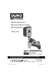 Duro Pro 5896 Originalbetriebsanleitung