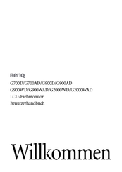 BenQ G900Dw Benutzerhandbuch