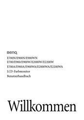 BenQ E2200WA Benutzerhandbuch