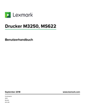 Lexmark MS622de Benutzerhandbuch