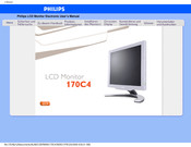 Philips 170C4FS/89 Bedienungsanleitung