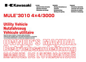Kawasaki Mule 3010 Betriebsanleitung