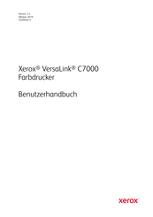 Xerox Versalink C7000N Benutzerhandbuch