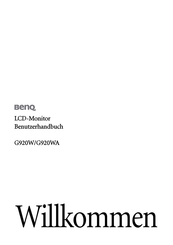 BenQ G920WA Benutzerhandbuch