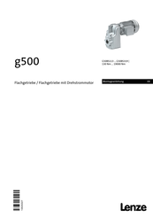 Lenze g500 Montageanleitung