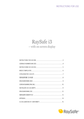 RaySafe i3 Gebrauchsanweisung