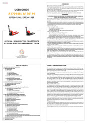 Manutan A170149 Benutzerhandbuch