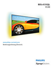 Philips BDL4335QL Bedienungsanleitung