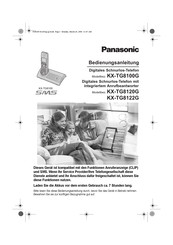 Panasonic KXTG8100G Bedienungsanleitung