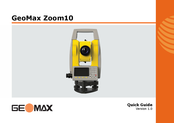 GeoMax Zoom10 Schnellanleitung