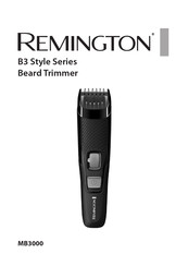 Remington B3 Style Serie Bedienungsanleitung