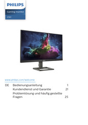 Philips Gaming monitor 272E1GEZ Bedienungsanleitung