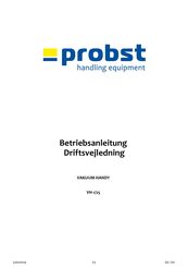 probst VH-1/25 Betriebsanleitung