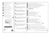 HP DesignJet Studio Serie Anleitung Zum Zusammenbau