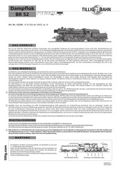 Tillig Bahn 52 Serie Handbuch