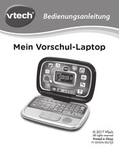 VTech Mein Vorschul-Laptop Bedienungsanleitung