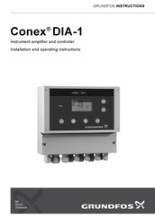 Grundfos Conex DIA-1 Montage- Und Betriebsanleitung