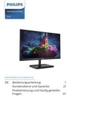 Philips Gaming-Monitor 272E1GAJ/00 Bedienungsanleitung