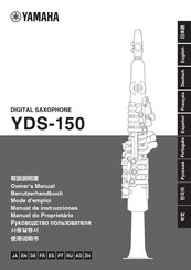 Yamaha YDS-150 Benutzerhandbuch