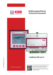 KBR multimax D6 5-Serie Bedienungsanleitung, Technische Parameter